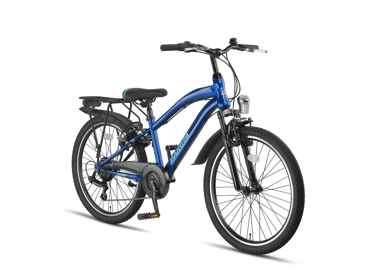 24 Zoll Kinderfahrrad, Altec Dakota mit Gepäckträger, 7 Gang Shimano, –