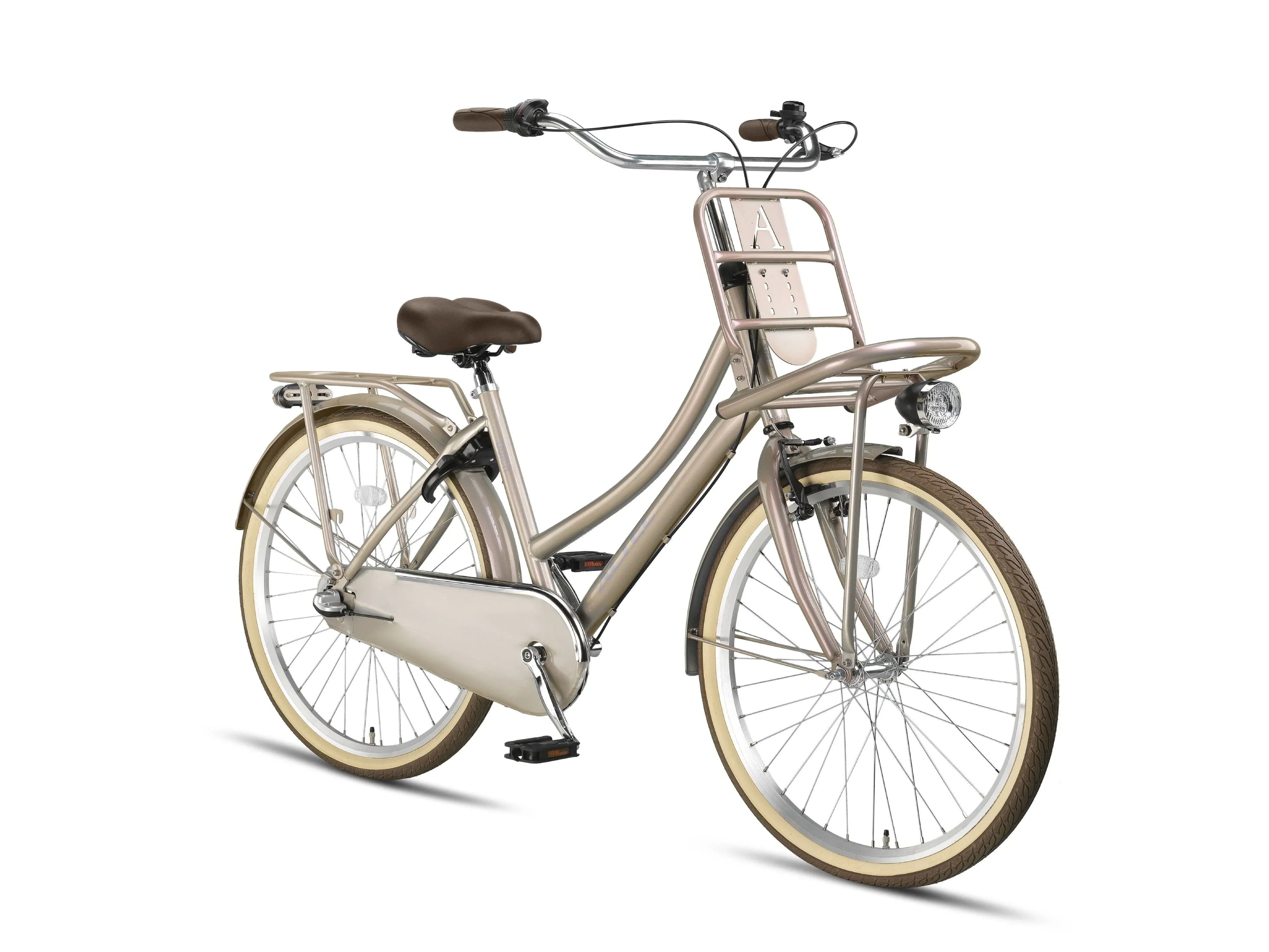 günstige hollandräder 26 zoll 26 Zoll Altec Dutch 3 Gang Shimano Nexus Hollandrad Sand mit Frontträg – fahrrad-Ass.de
