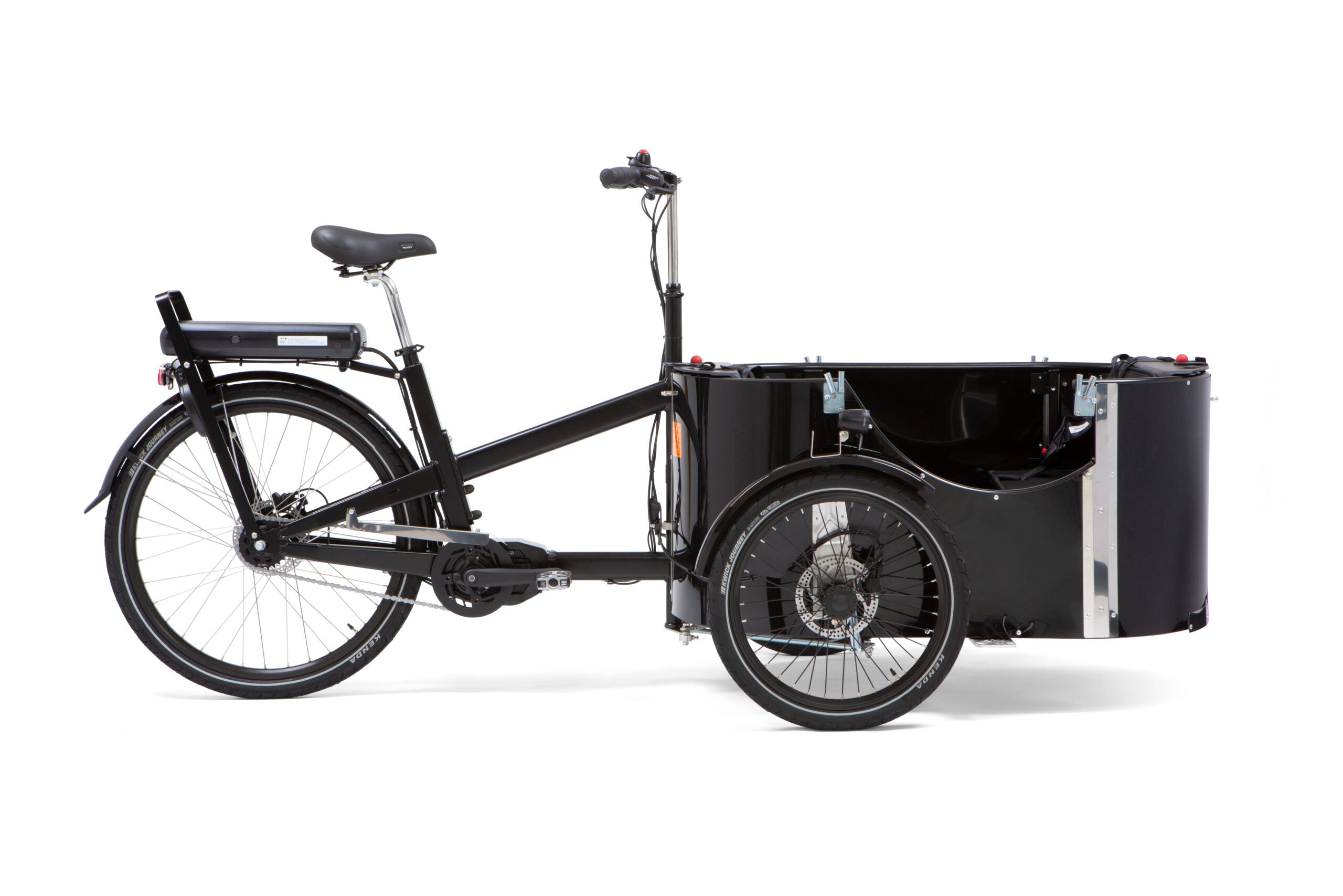 Nihola 750 WH MITTELMOTOR Elektro 4.0 Gen2 Kinder-Transportrad handmad –