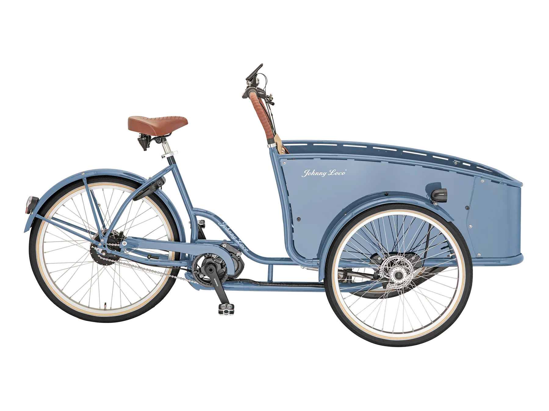 johnny loco lastenfahrrad Komplettangebot Johnny Loco E-Cargo Earl Grey 5.3 Enviolo Schaltung Al – fahrrad-Ass.de