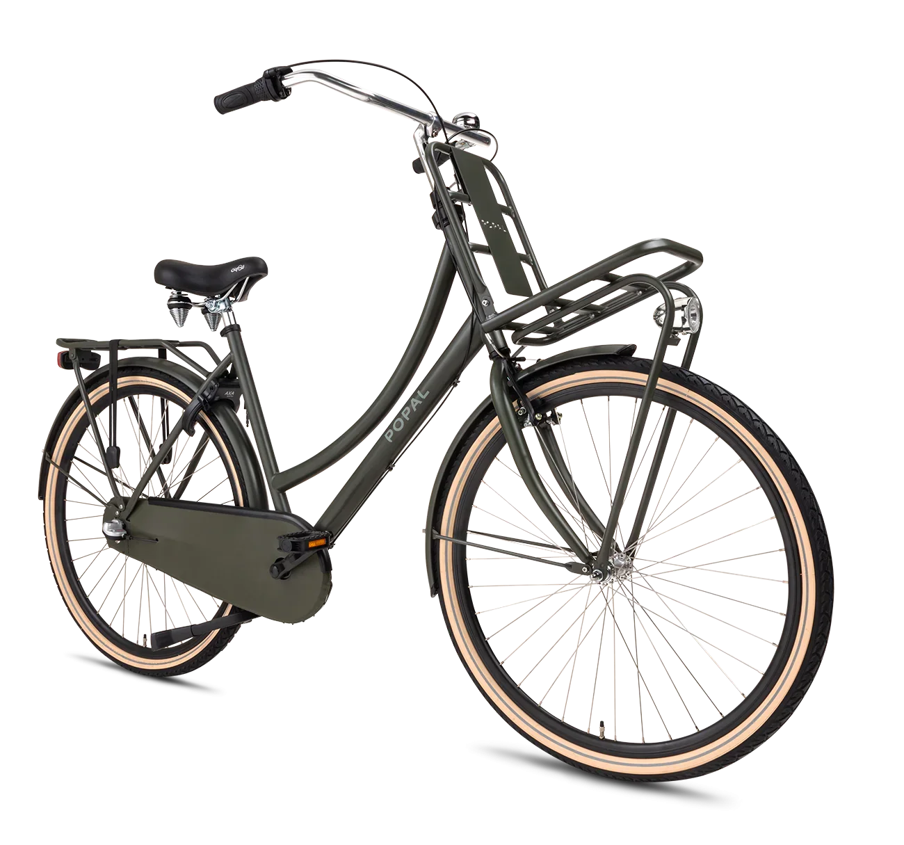 hollandrad gazelle 28 28 Zoll 3 Gang Hollandrad Daily Dutch Plus army green mit Frontträger – fahrrad-Ass.de