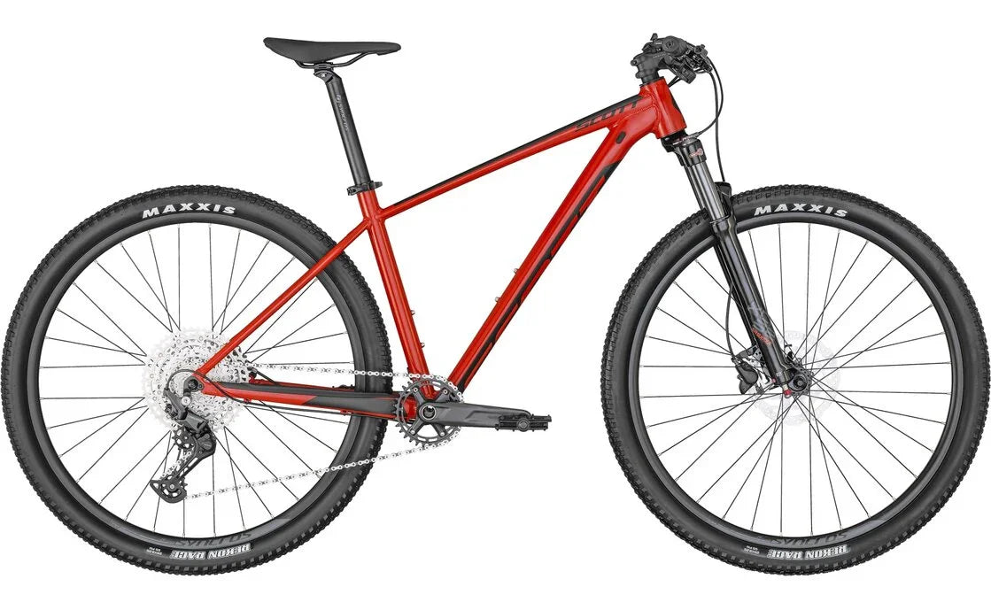 scott mountainbike rot 29er Scott Scale 980 Red 12 Gang Shimano Deore, Remote Lockout