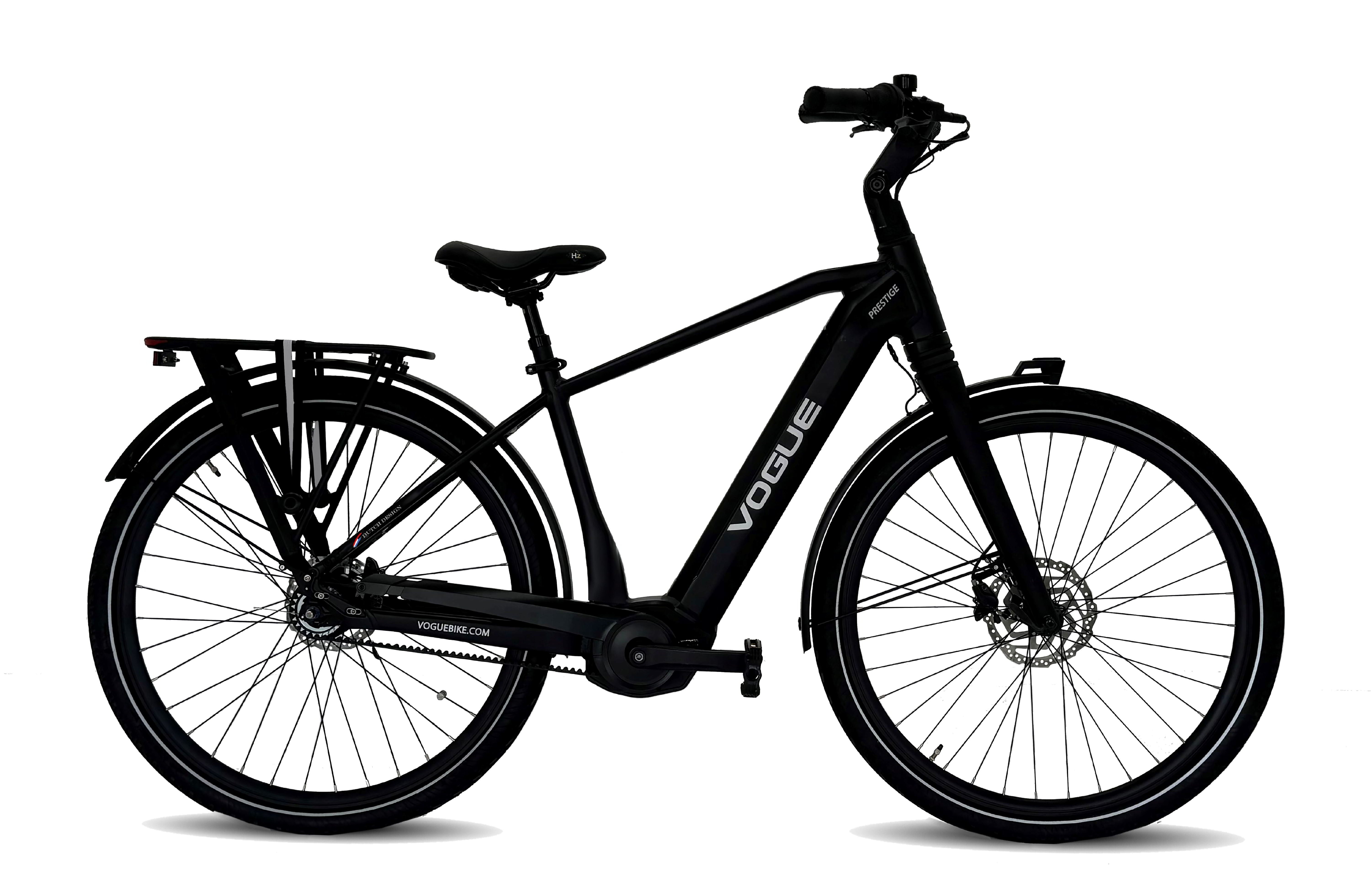 Riemenantrieb Herren Vogue Prestige Matt-Schwarz 7 Gang Shimano Nexus –
