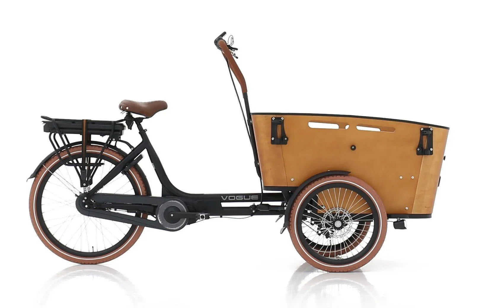 lastenfahrrad 3 rad 470Wh 80 Nm Mittelmotor Aluminium Lastenrad Vogue Carry 3 HYDR. DISC 3 – fahrrad-Ass.de