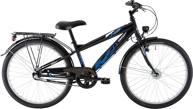 24 zoll fahrrad schwarz 24 Zoll Kinderfahrrad, BBF Outrider Sporty, 3 Gang Shimano Nexus Naben – fahrrad-Ass.de