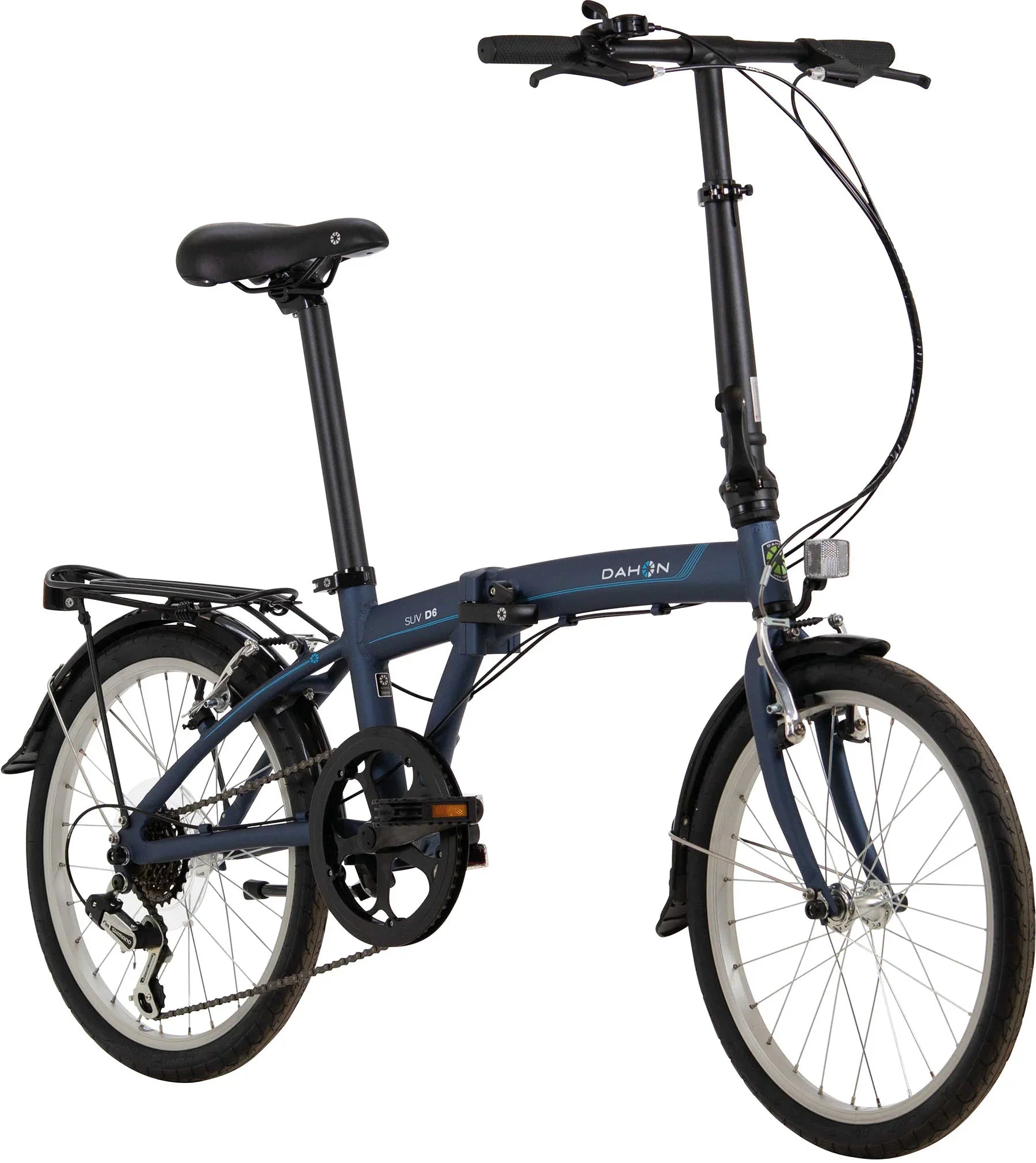 dahon fahrradtasche 20" DAHON S.U.V. D6 Aluminium, 6 Gang Kettenschaltung, Faltrad Klappra – fahrrad-Ass.de