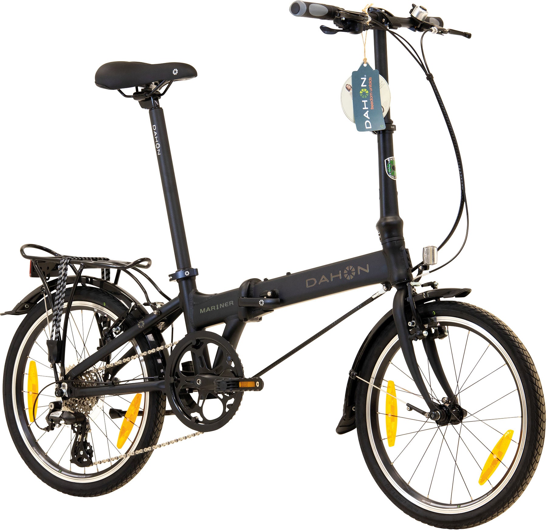 dahon alu klapprad 20" DAHON Mariner D8 Aluminium, 8 Gang Kettenschaltung, Faltrad Klappr – fahrrad-Ass.de