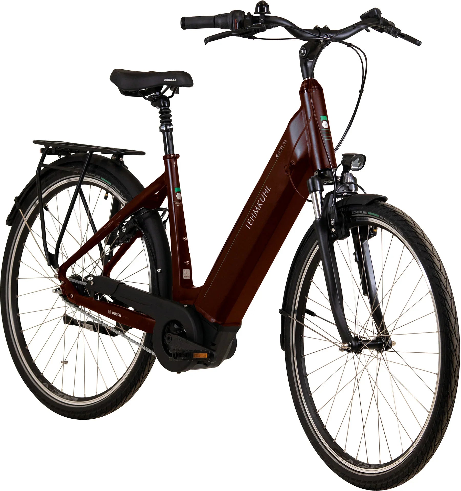 Sommer-Angebot XXL E-Bike bis 170 kg Lehmkuhl P5.3 Pedelec Bosch Mittelmotor 400Wh Rücktrittbremse, Magura HS22, bordeaux