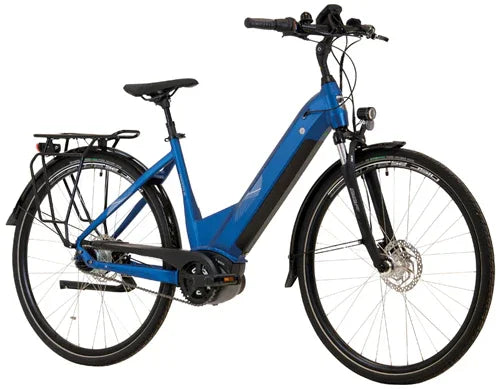 elektrofahrrad bbf Angebot- BBF Chur ALP 630Wh blau matt 8Gang Bosch Mittelmotor Pedelec – fahrrad-Ass.de