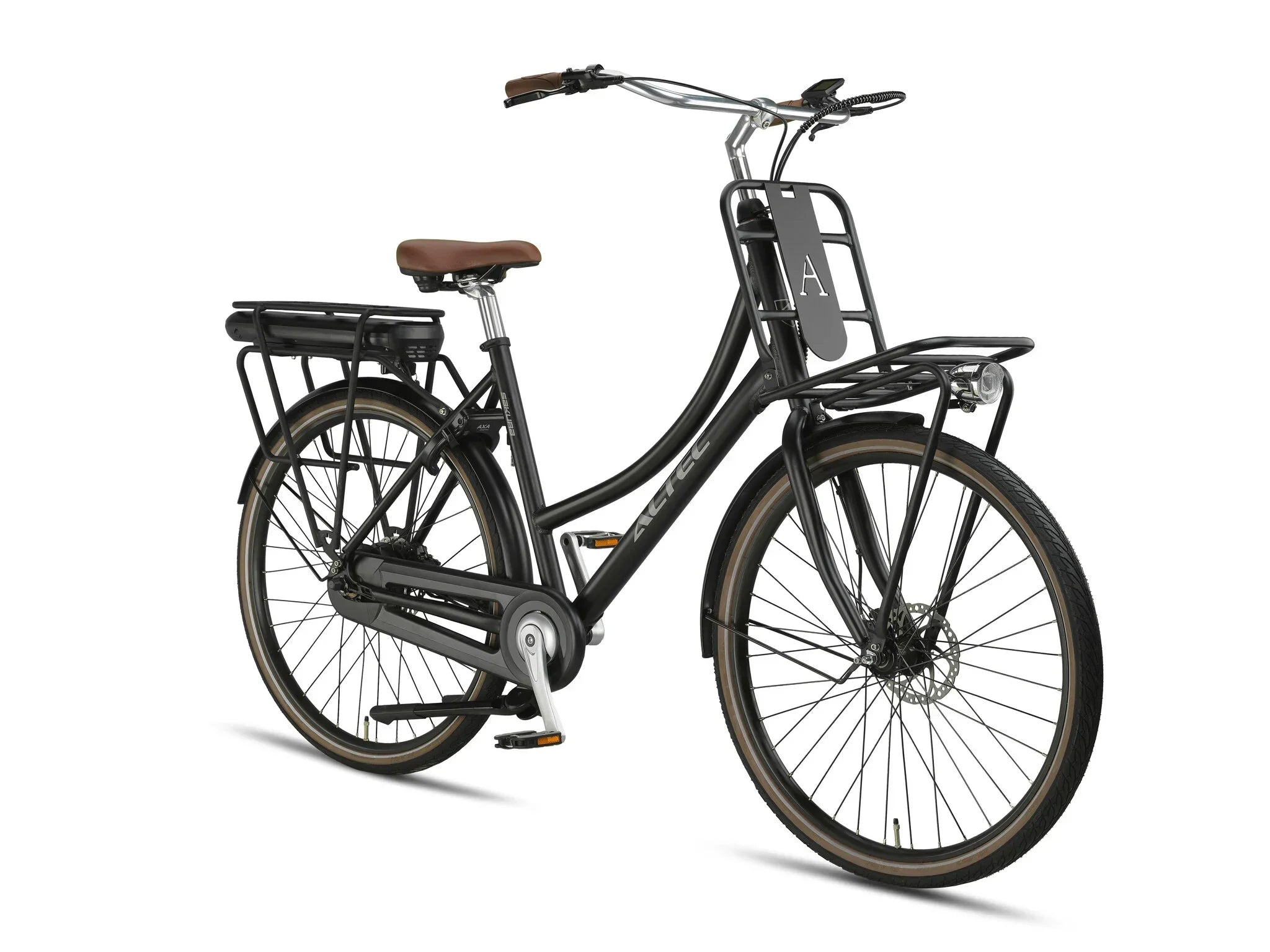 hollandrad transportrad 468 Wh Aluminium Hollandrad Transportrad Pedelec Altec Sakura Schwarz – fahrrad-Ass.de
