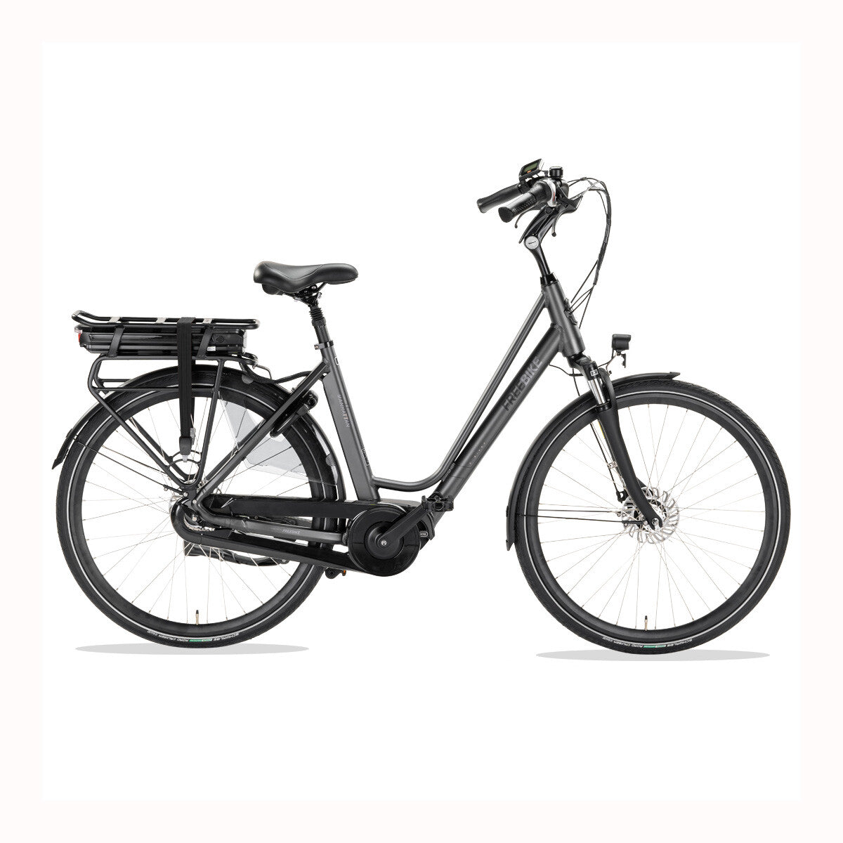 Angebot Freebike Manhattan Anthrazit 65Nm Mittelmotor Pedelec 630Wh Ak –