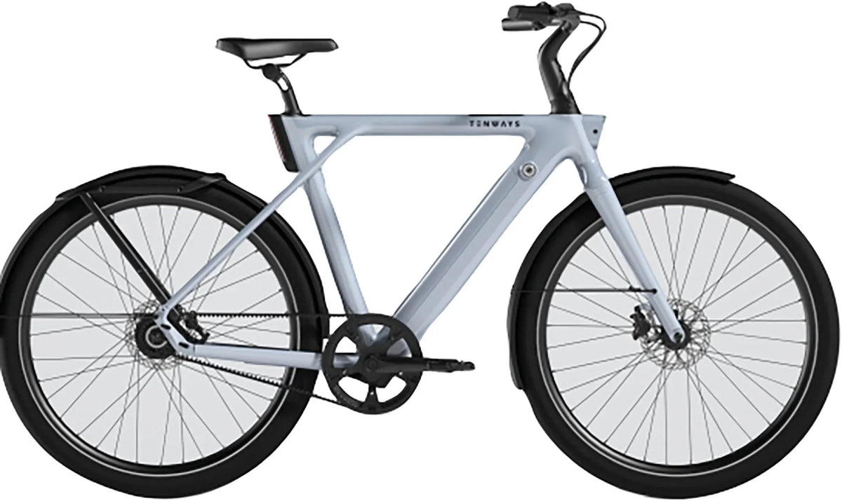 tenways e bike damen TENWAYS CGO009 Alu. E-Bike Gates Riemenantrieb 374 Wh Akku ice blue –  fahrrad-Ass.de