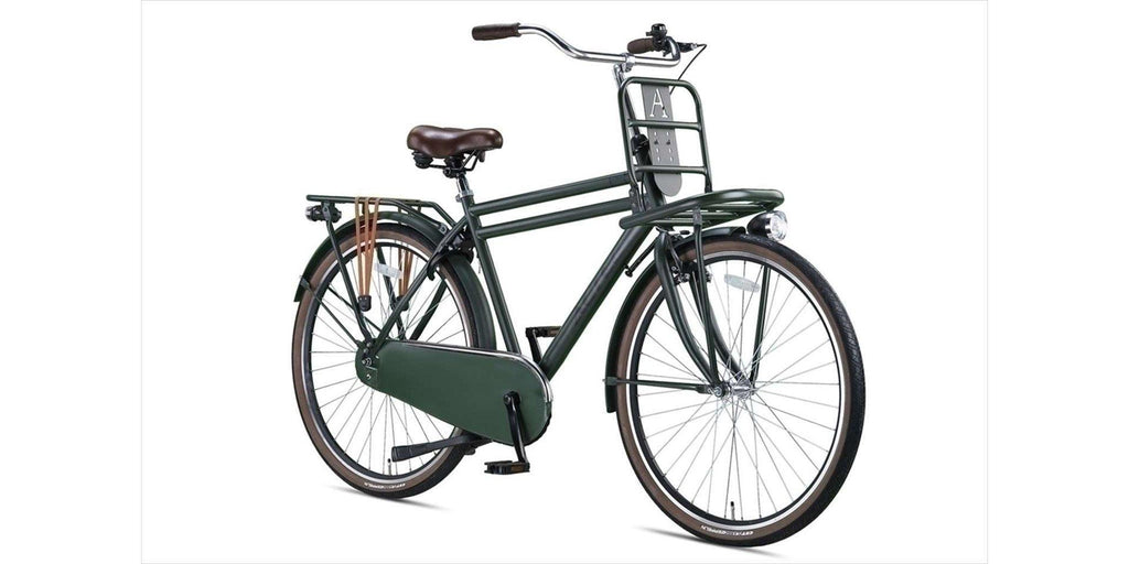 28 Zoll Urban Herren Transport-Fahrrad Army Green - fahrrad-Ass.de
