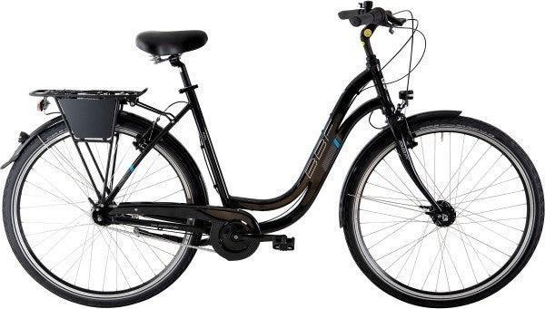 trekkingrad damen nabendynamo 28" Damen City BBF Kiel 7 Gang Shimano Nexus Nabendynamo schwarz