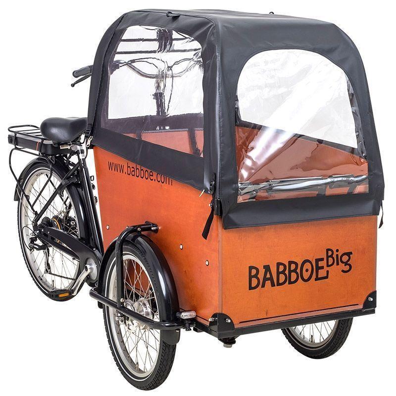 babboe fahrrad leasen Babboe Big 3-Rad Regenzelt mit Sichtfenstern – fahrrad-Ass.de