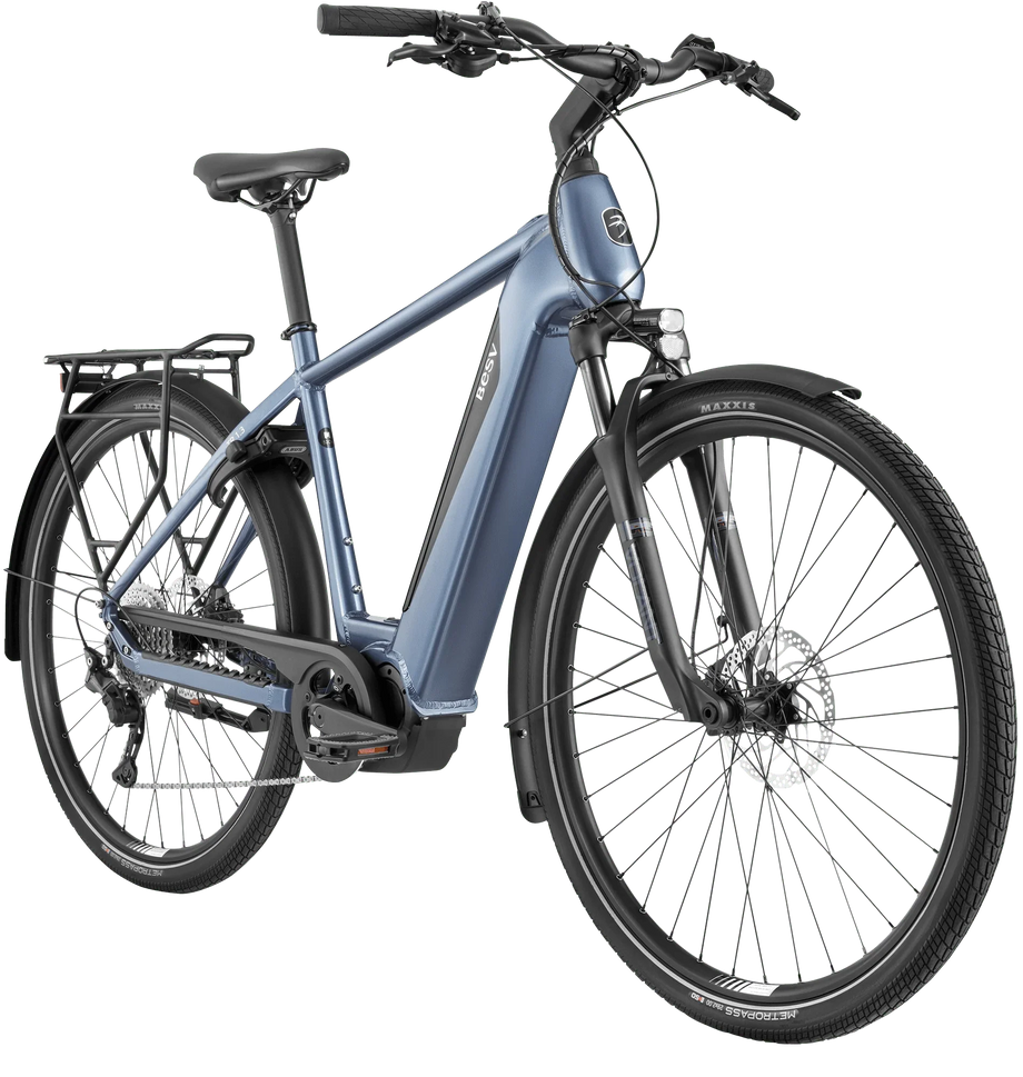 elektro trekkingrad herren BESV TR Herren 1.3 Deore 60 Nm 630 Wh Shimano MITTELMOTOR Elektro Pede – fahrrad-Ass.de