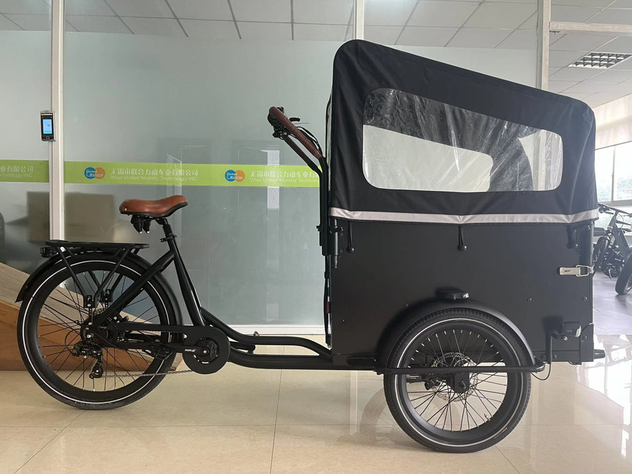 AiTour Starter 640Wh Elektro Lastenrad hydr.disc mit vorderer Klappe i –