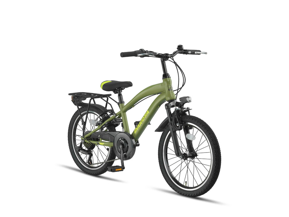 20 Zoll Kinderfahrrad, Altec Dakota mit Gepäckträger, 7 Gang Shimano, –