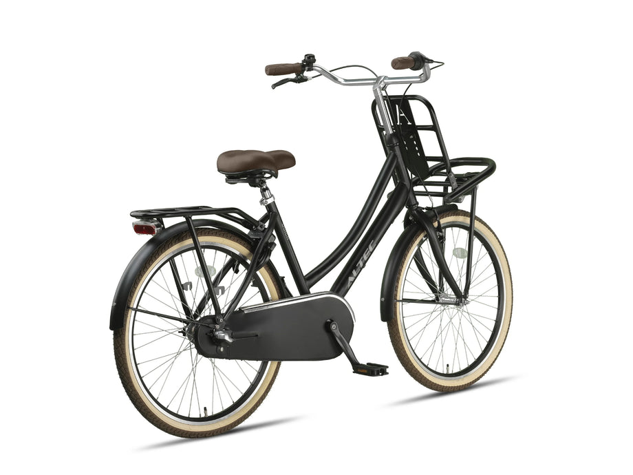 24 Zoll Altec Dutch 3 Gang Shimano Nexus Hollandrad schwarz mit Frontt –
