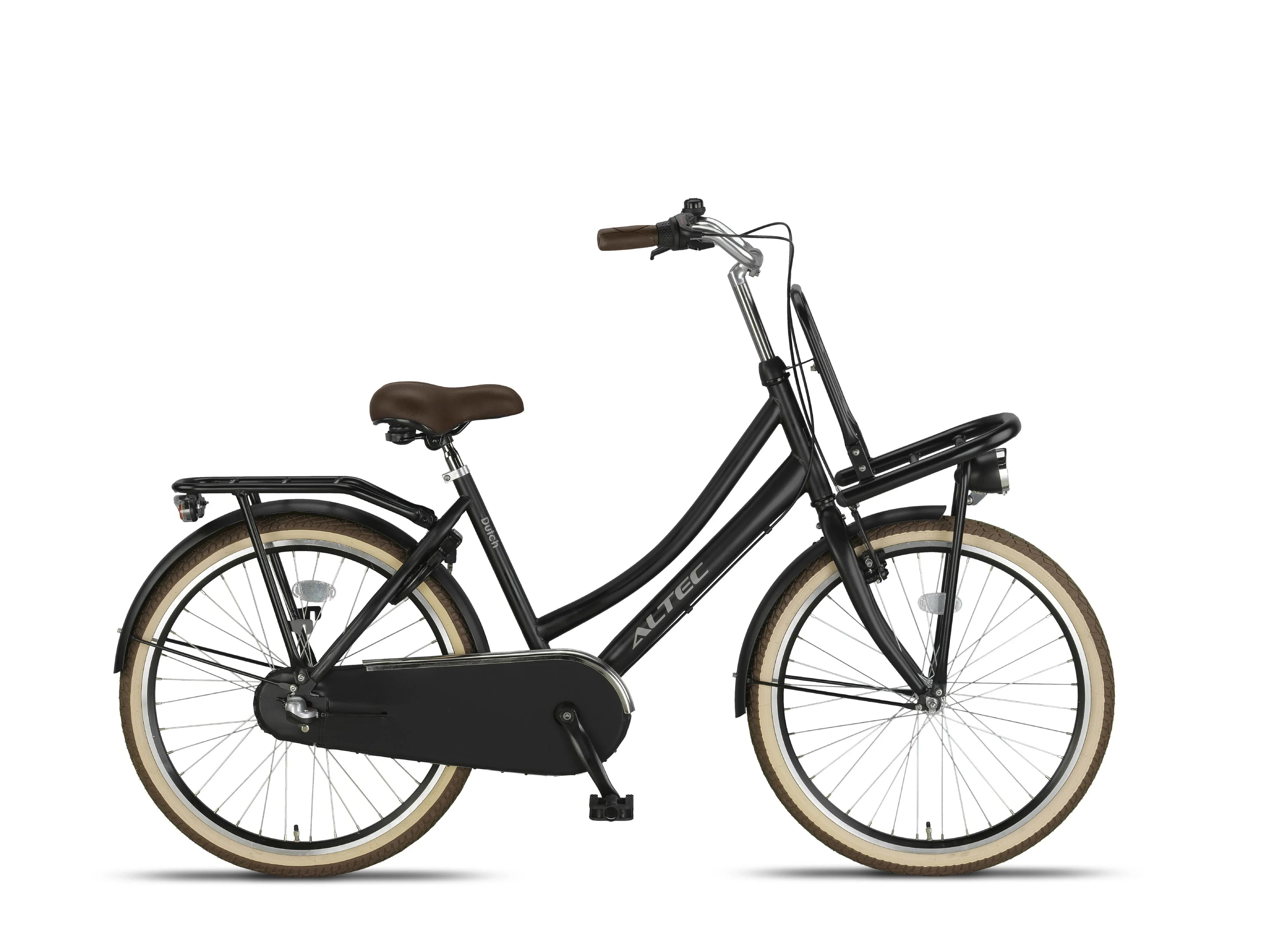 nexus hollandrad 24 Zoll Altec Dutch 3 Gang Shimano Nexus Hollandrad schwarz mit Frontt – fahrrad-Ass.de
