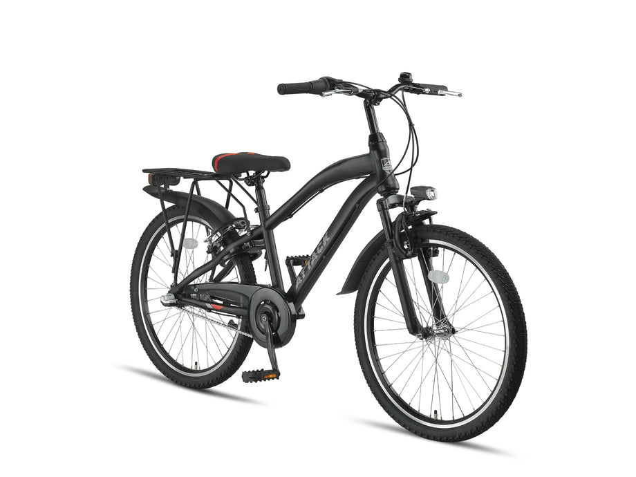 24 Zoll Kinderfahrrad, Altec Attack mit Gepäckträger, 3 Gang Nabenscha –  fahrrad-Ass.de