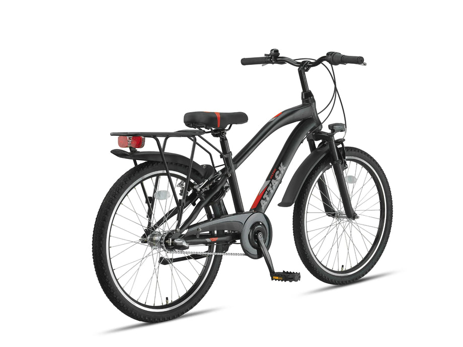 arkus fahrrad 24 zoll Kinderfahrrad, Altec Attack mit Gepäckträger, 3 Gang Nabenscha – soho Rahmenhöhe:ONE SIZE Deck Sitztruhe Outdoor Weishäupl