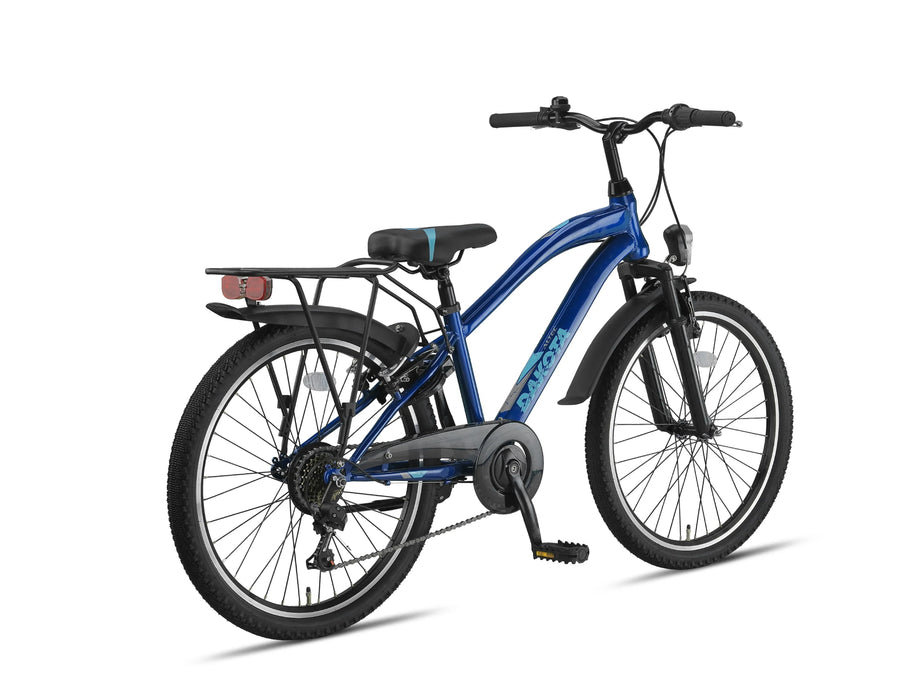 24 Zoll Kinderfahrrad, Altec Dakota mit Gepäckträger, 7 Gang Shimano, –
