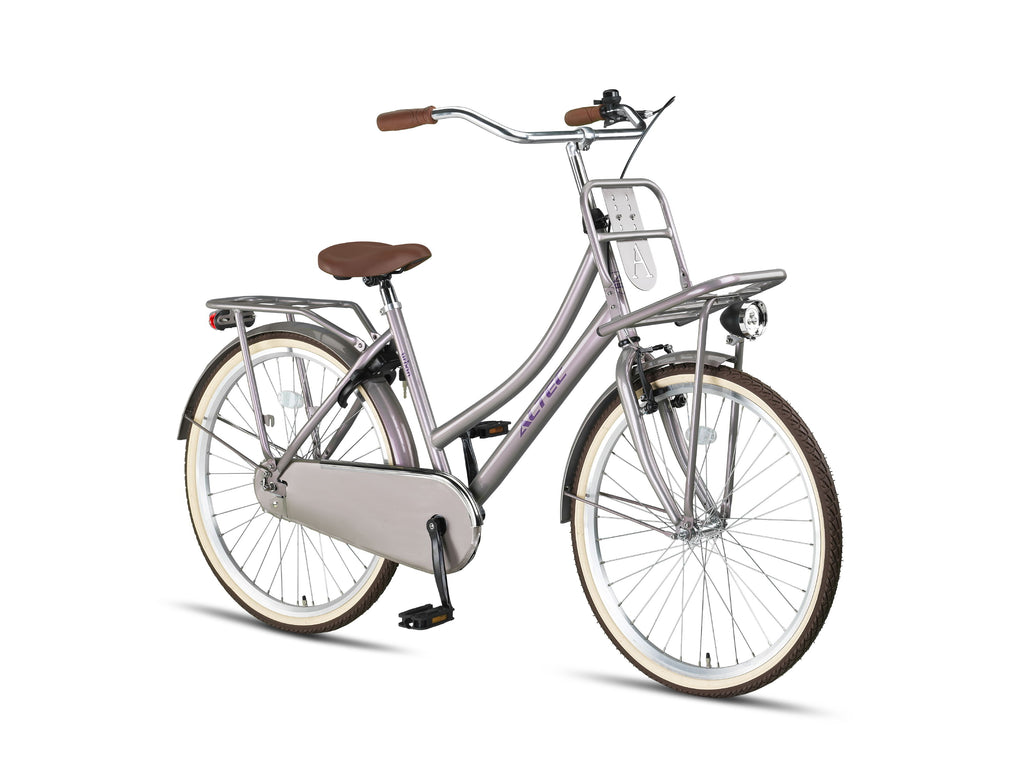llobe hollandrad 26 Zoll Altec Urban Hollandrad sand-purple mit Frontträger d –  fahrrad-Ass.de