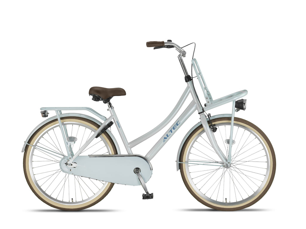 spirit hollandrad 26 Zoll Altec Urban Hollandrad hellblau mit Frontträger d – fahrrad-Ass.de