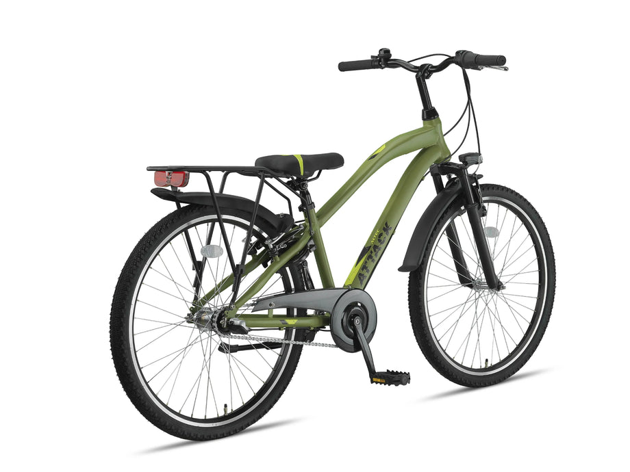 mountainbike 26 zoll nabenschaltung Jugendfahrrad, MTB, Altec Attack mit Gepäckträger, 3 Gang Nabe – Color:Off-white Zündapp Z600 City E OnSale: T