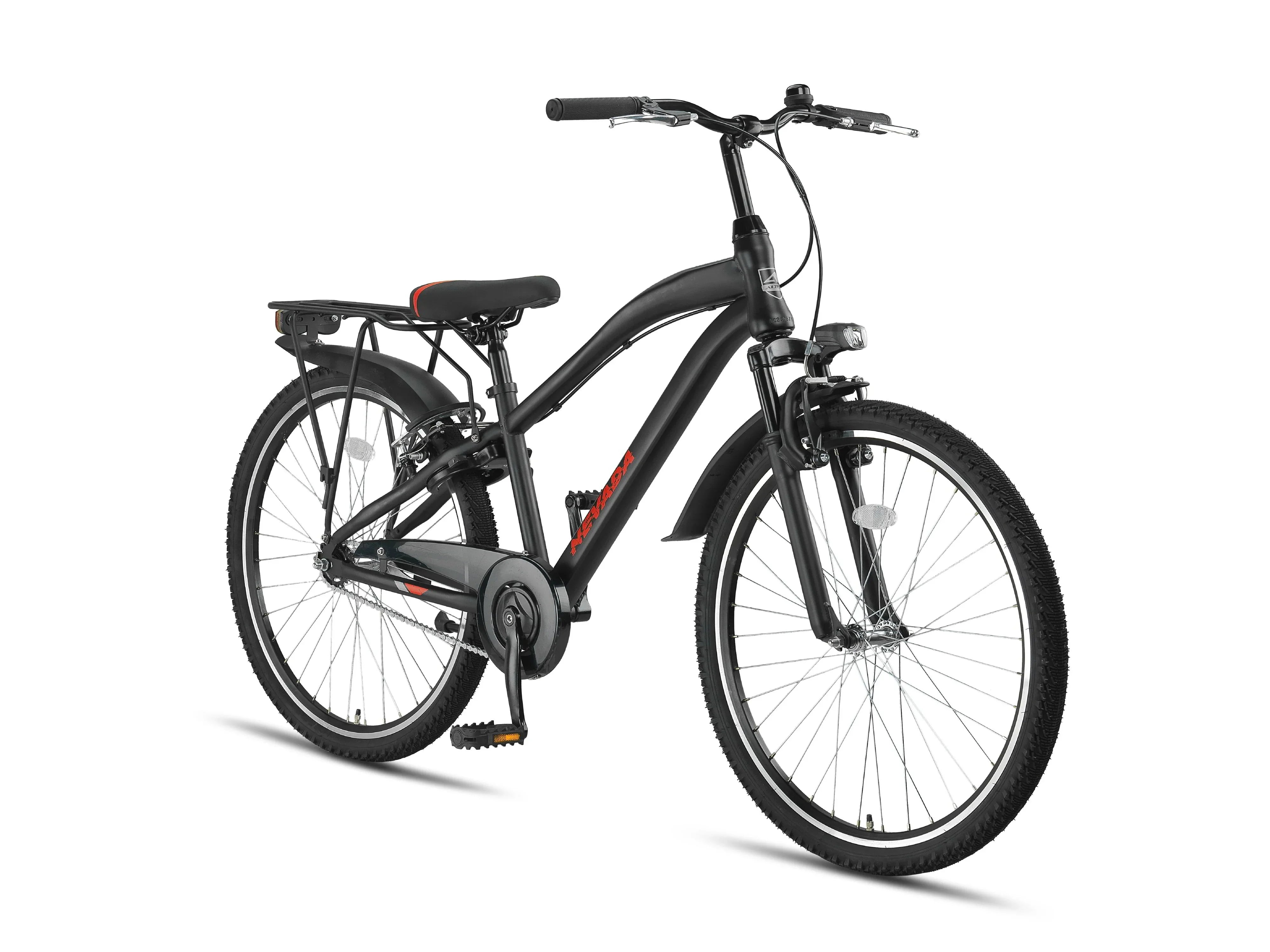 rocker vole 2.0 26 zoll mountainbike schwarz Jugendfahrrad, Altec Nevada mit Gepäckträger, MTB, Rücktrittbr – Soft Silk Mohair - Knitting for Olive (Farbe):Ufarvet / Undyed Mikrofaser-Handschuh | MVM AG Off Road Electric Bike