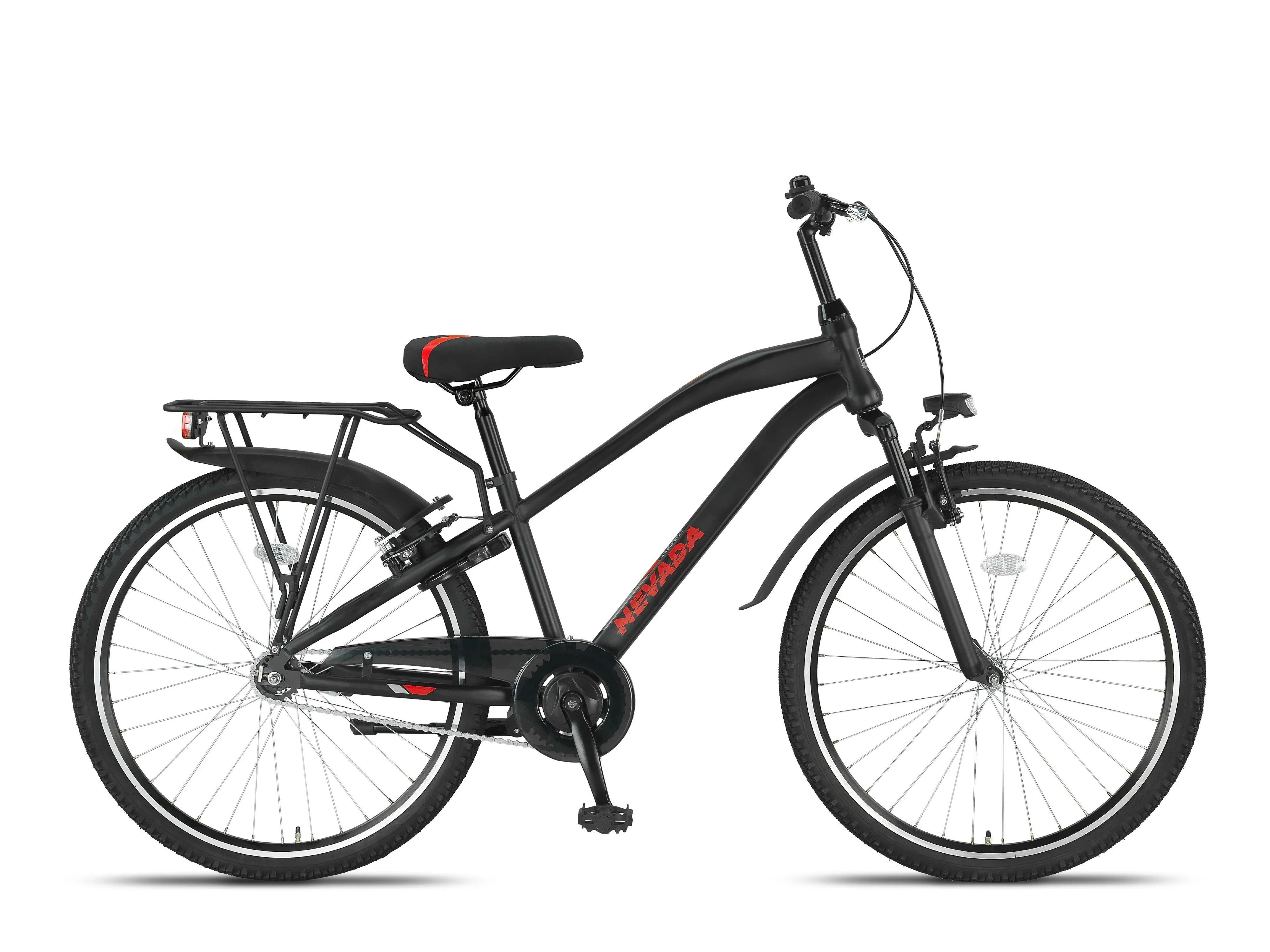26 Zoll Jugendfahrrad, Altec Nevada mit Gepäckträger, MTB, Rücktrittbr –