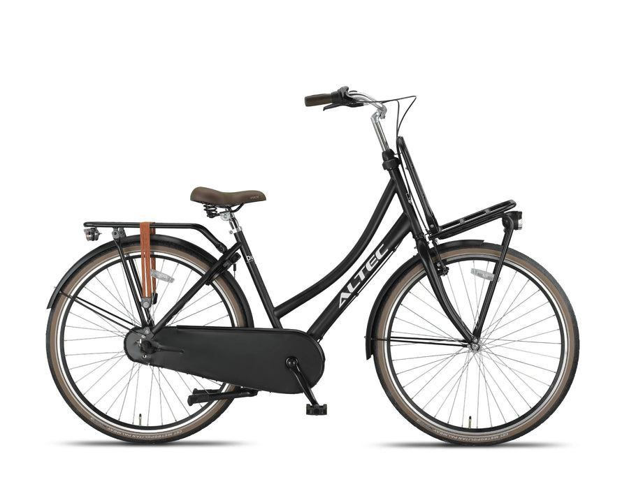 28 Zoll Altec Dutch 3 Gang Shimano Nexus Hollandrad schwarz matt mit F –