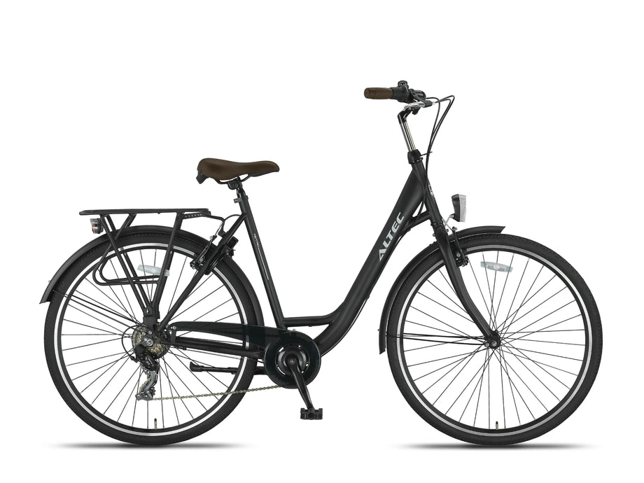 damenrad schwarz matt 28 Zoll Altec Metro Damen Trekkingrad schwarz (matt) – fahrrad-Ass.de