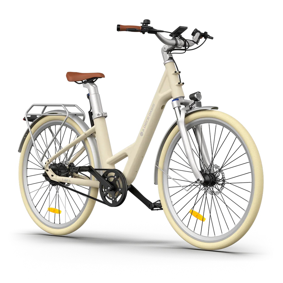 e mountainbike 28 28" Elektro Alu. E-Bike ADO Air PRO 28 latte Riemenantrieb hydr. disc – fahrrad-Ass.de