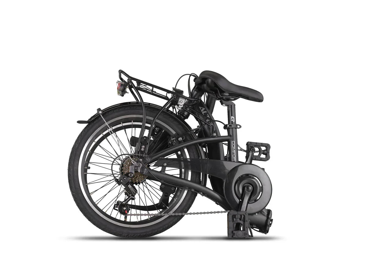 seatec klapprad 20 zoll 20 Zoll Altec Comfort schwarz matt 6 Gang Faltrad Klapprad – fahrrad-Ass.de