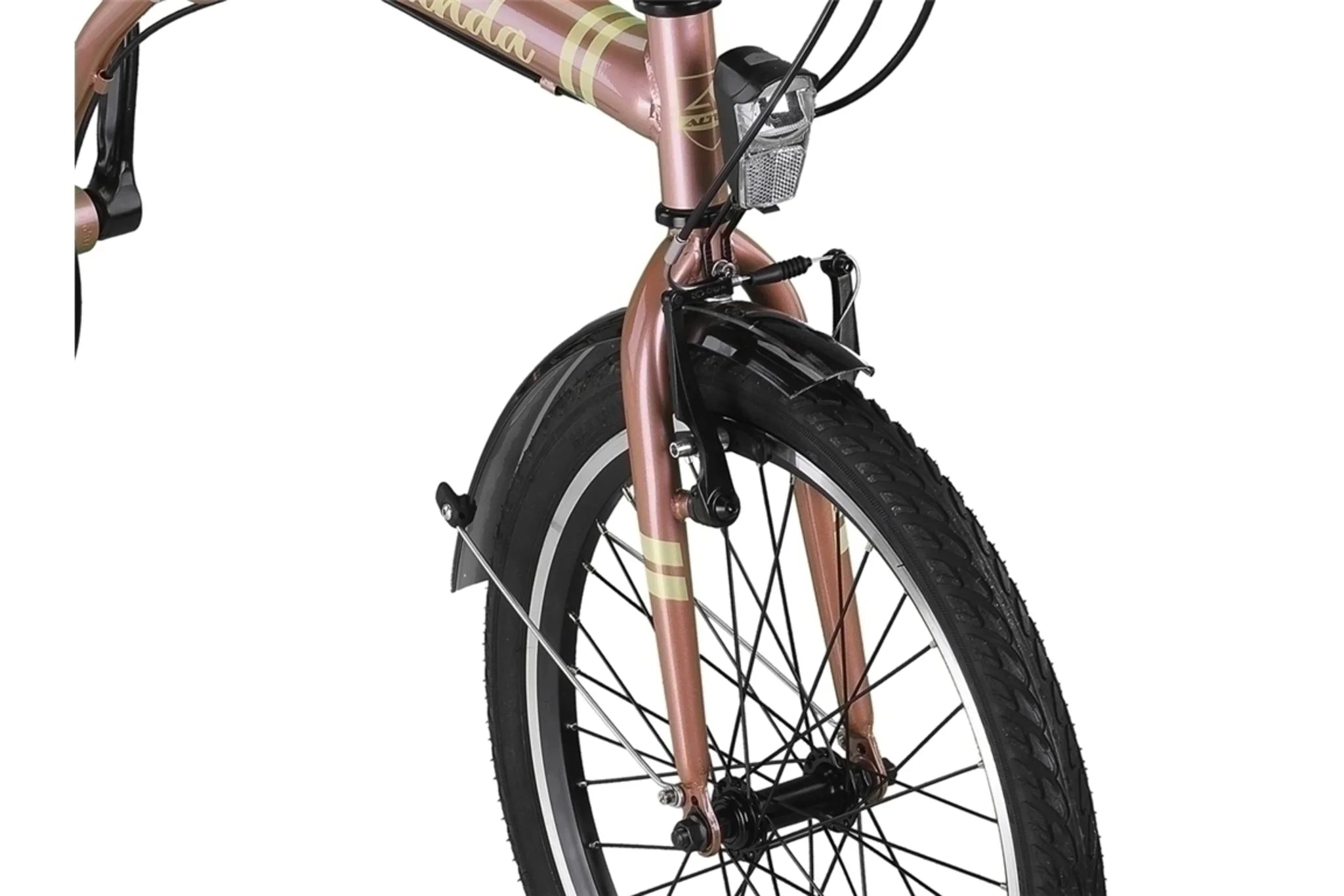 20 Zoll Altec Cunda lavendel gold 3 Gang Shimano Nexus Nabendynamo Fal –