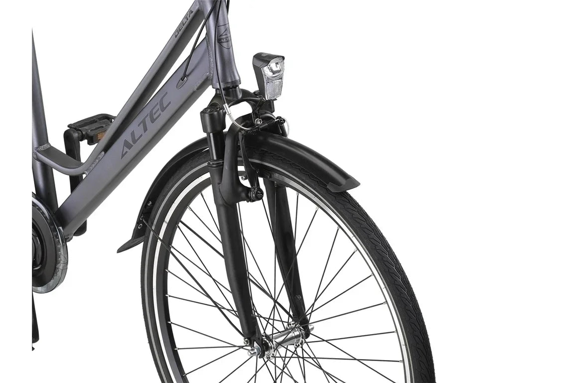 alu city star damenrad 28 28 Zoll Altec Delta Aluminium Damen Cityrad grau 3 Gang Shimano Nexus – fahrrad-Ass.de