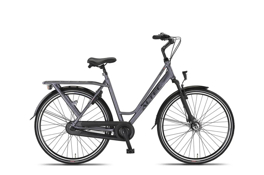 28 Zoll Altec Delta Plus Aluminium Damen Cityrad grau 3 Gang Shimano N –