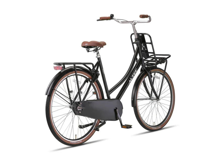 hollandrad 28 zoll rahmenhöhe 57 cm 28 Zoll Altec Urban Hollandrad schwarz-matt mit Frontträger d – fahrrad-Ass.de