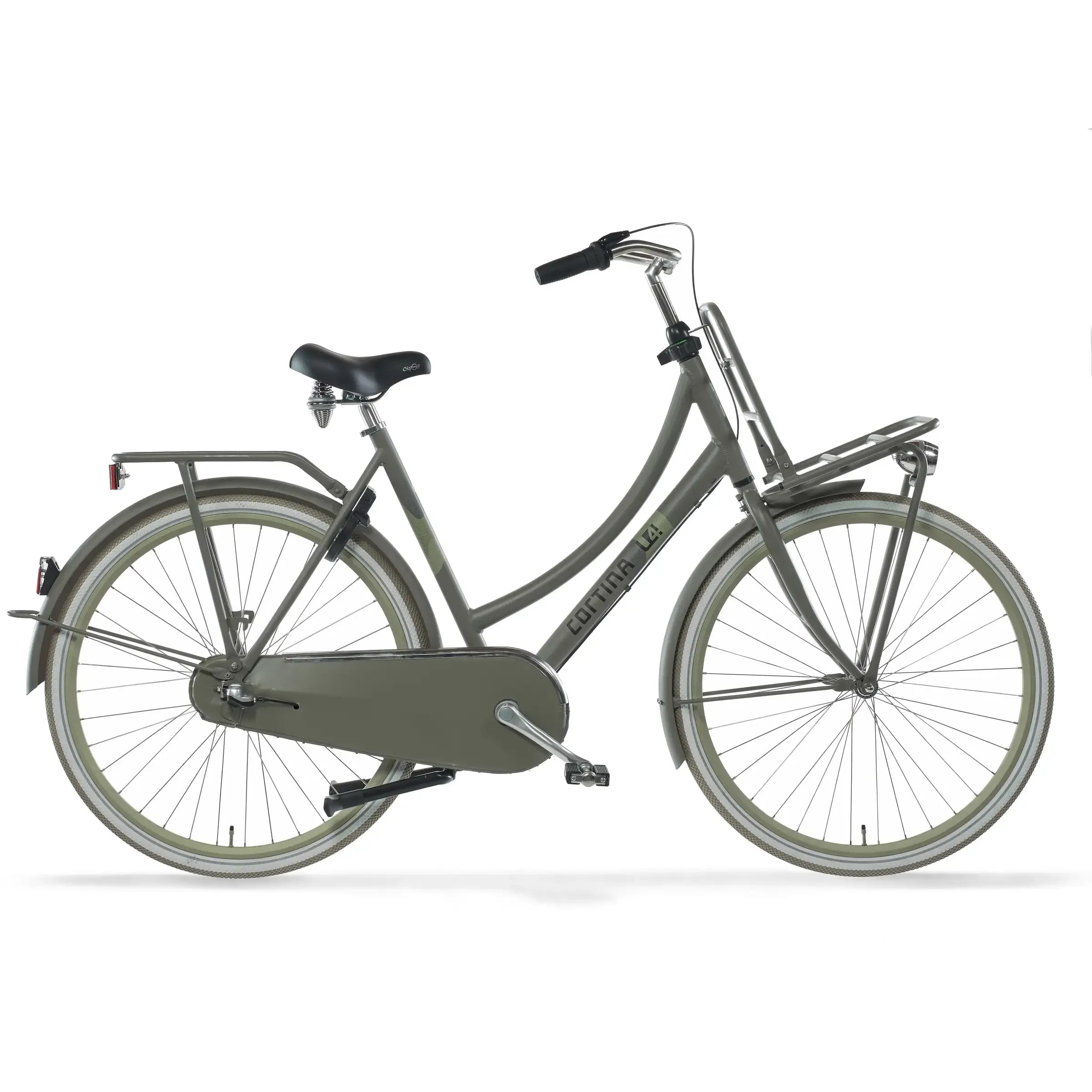 cortina fahrrad zubehör Cortina U4 Transport 7 Gang Shimano Nexus, Thyme Grey Matt