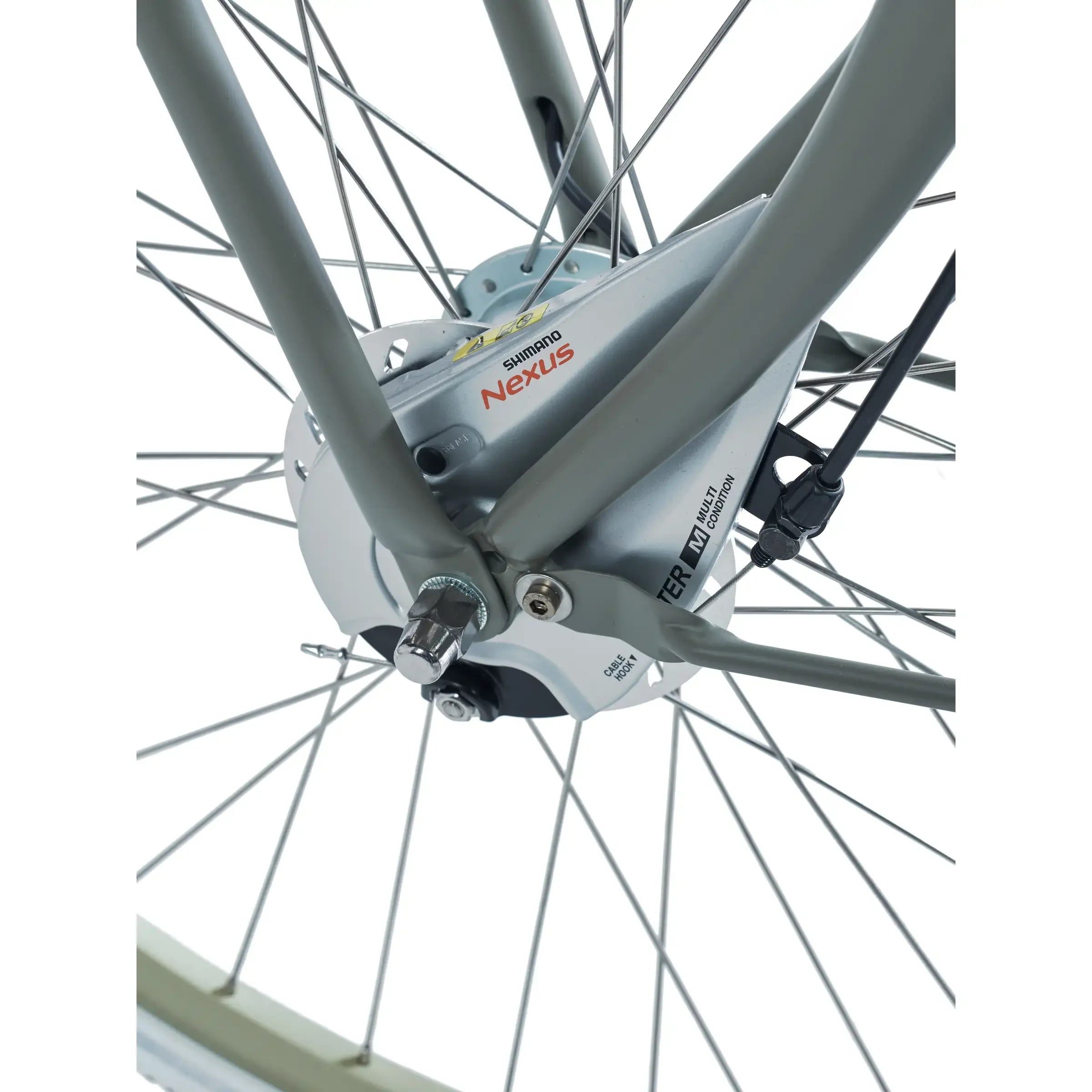 cortina damenfahrrad Cortina U4 Transport 7 Gang Shimano Nexus, Thyme Grey Matt