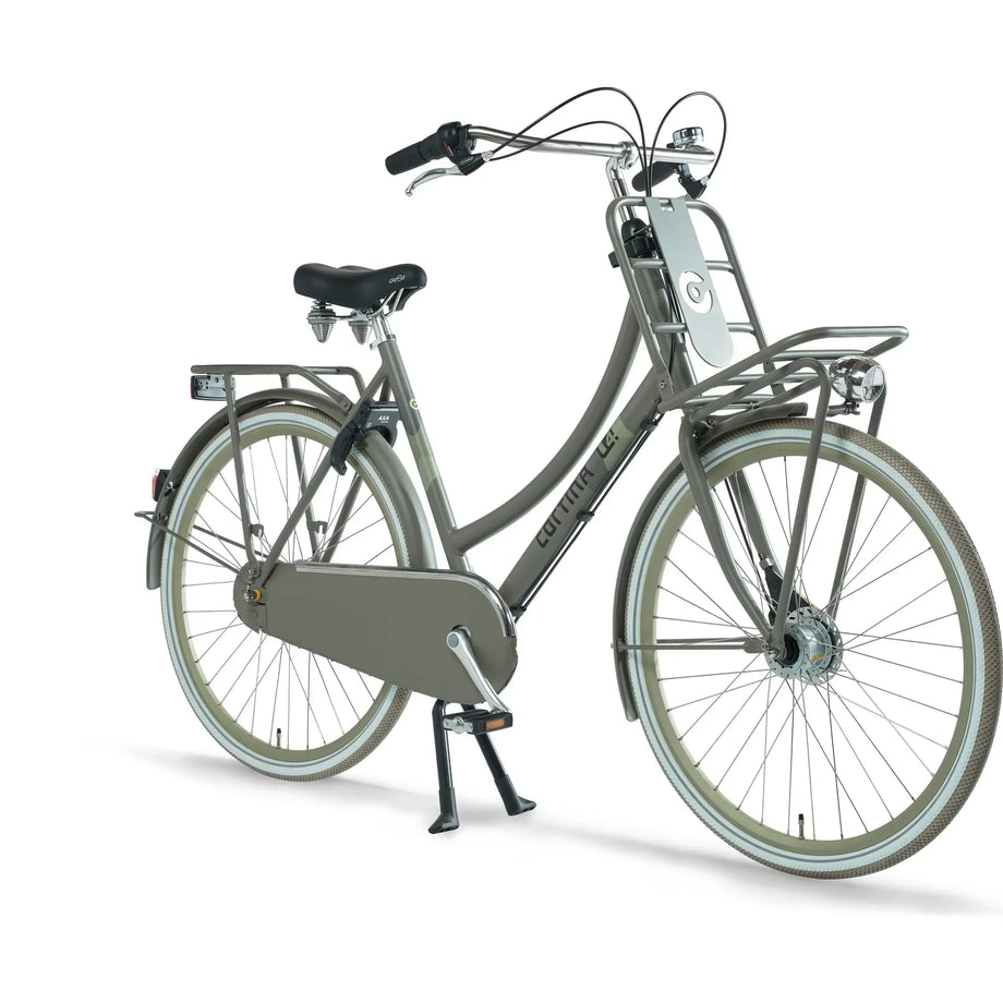 cortina fahrrad kaufen Cortina U4 Transport 7 Gang Shimano Nexus, Thyme Grey Matt – fahrrad-Ass.de