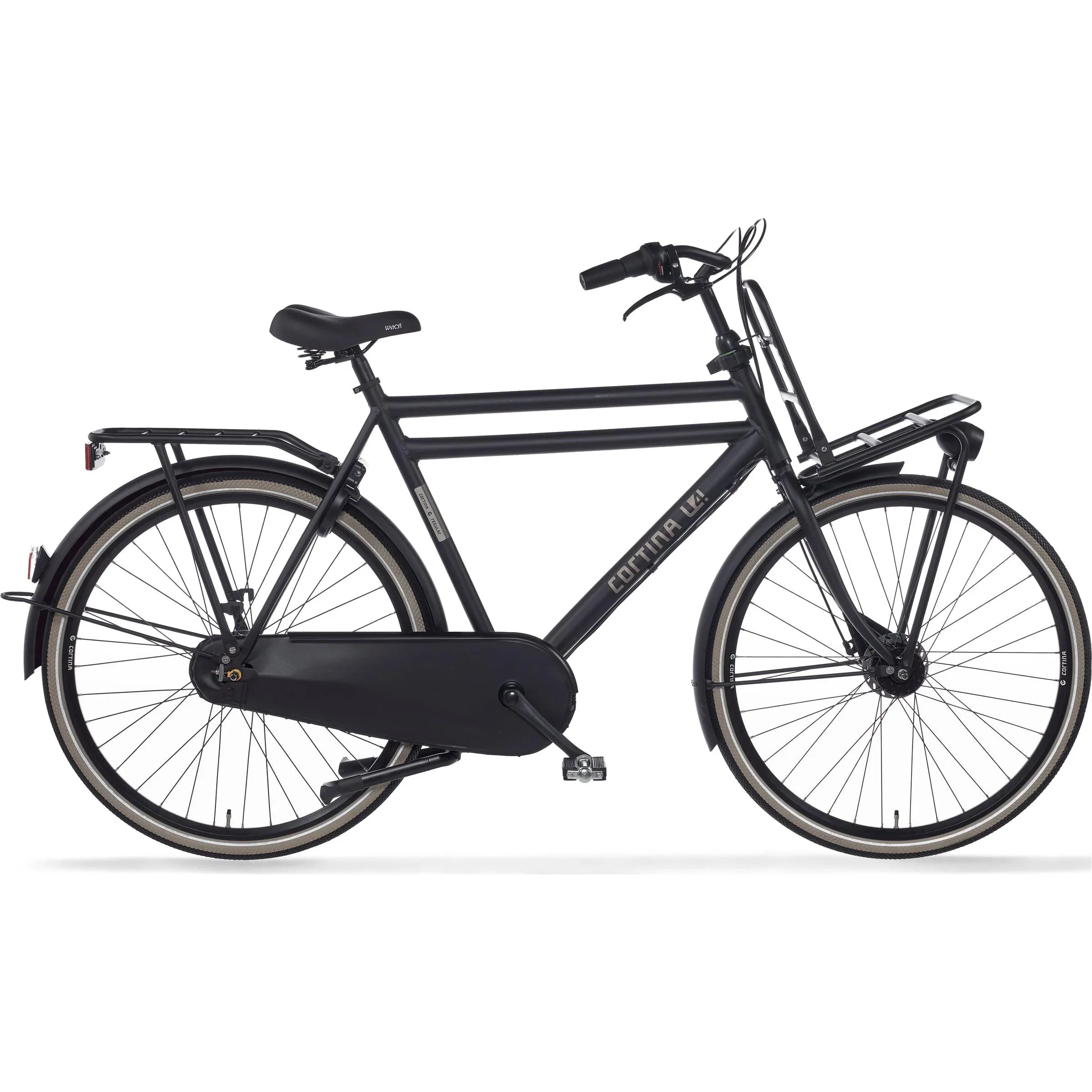 Cortina U4 Herren 7 Gang Freilauf! Jet Black Matt