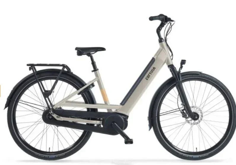 cortina fahrrad e-bike Frühjahres-Angebot 625Wh Cortina E-Fello Plus Pebble Grey Gloss 8 Gang – fahrrad-Ass.de