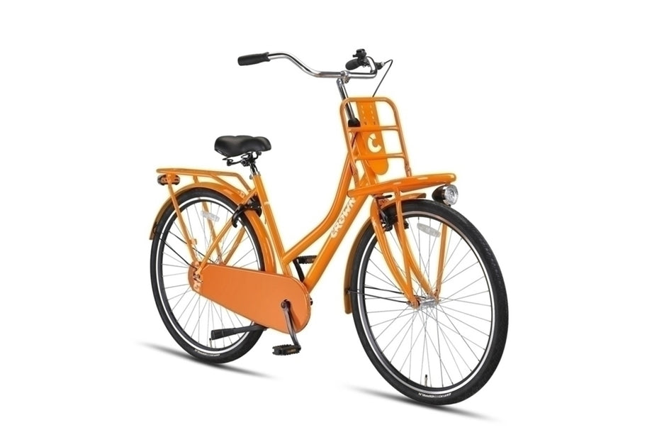 28 Zoll Altec Holland Transportrad Burned Orange mit Frontträger d – fahrrad -Ass.de
