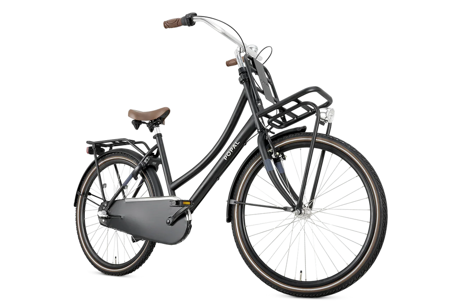 hollandrad popal 26 zoll 26 Zoll 3 Gang Hollandrad Daily Dutch Plus Matt black mit Frontträger –  fahrrad-Ass.de
