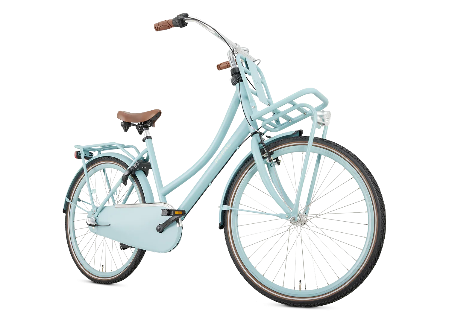 dutch hollandrad 26 Zoll 3 Gang Hollandrad Daily Dutch Plus Matt blau mit Frontträger – fahrrad-Ass.de
