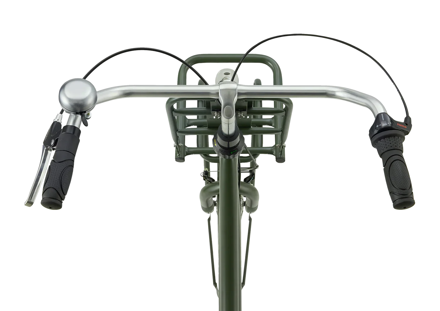 daily dutch hollandrad 26 Zoll 3 Gang Hollandrad Daily Dutch Plus Army Green mit Frontträger – fahrrad-Ass.de