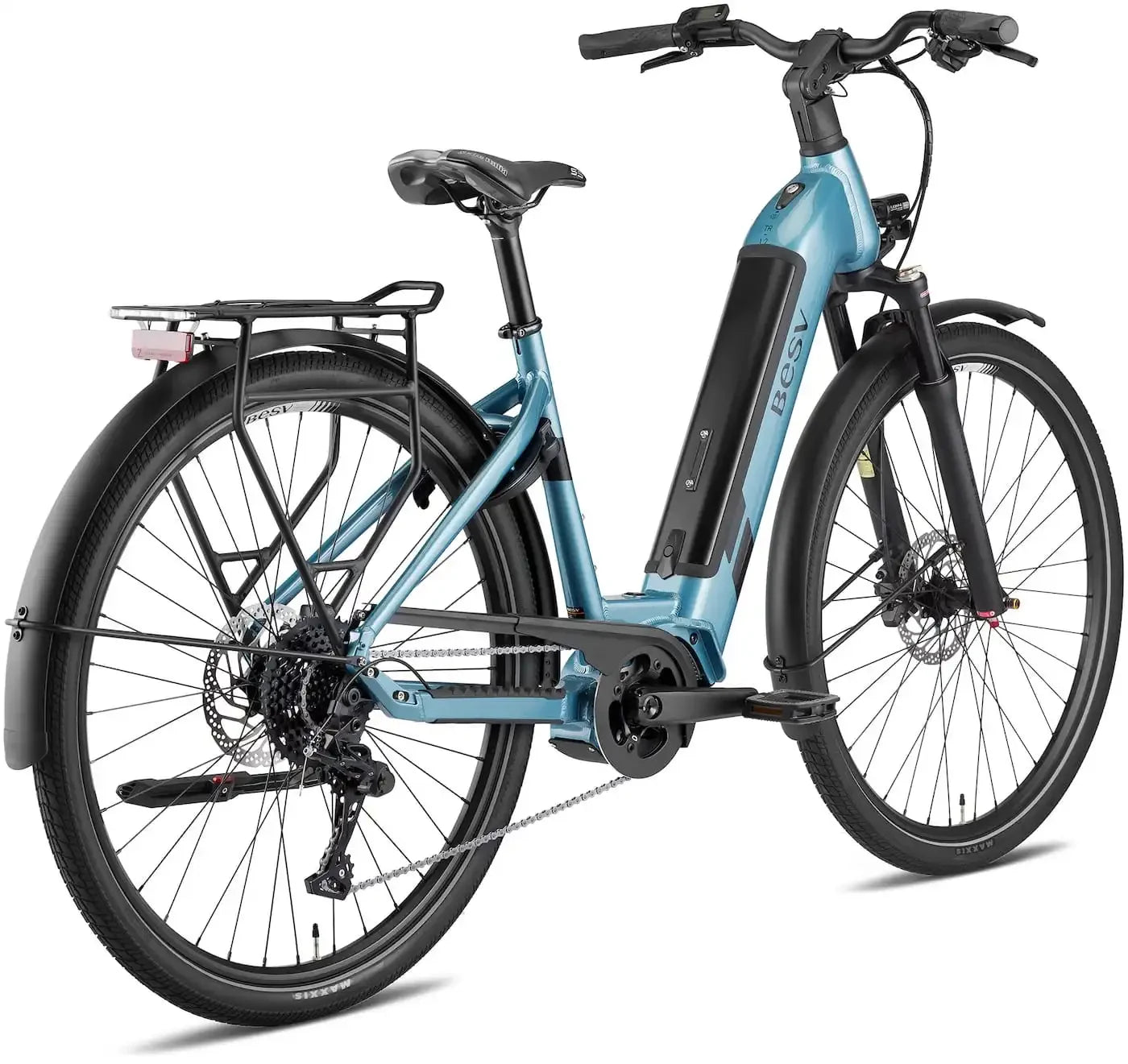damen e bike 85 nm BESV TR 1.2 85 Nm 630 Wh MITTELMOTOR Elektro Pedelec metallic blue – fahrrad-Ass.de